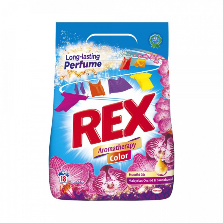 Rex 18 dáv/1.17kg Malaysian Orchidea col | Prací prostředky - Prací gely, tablety a mýdla